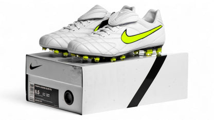 Nike Tiempo Legend Elite Carbon 407474171 Weiß Neon EU41 US8 UK7